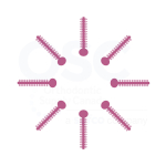 Fuchsia Patient Stick Elast-O-Ties