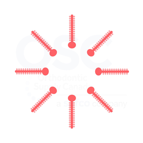 Coral Patient Stick Elast-O-Ties - OSC