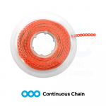 Orange Continuous Chain (15 ft/SP)