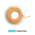 Gold Closed Chain (15 ft/SP)