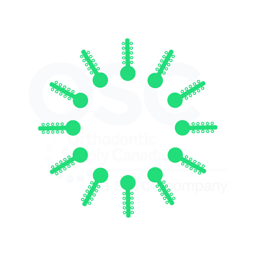 Neon Green Ten Ties - OSC