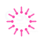 Pink Ten Ties