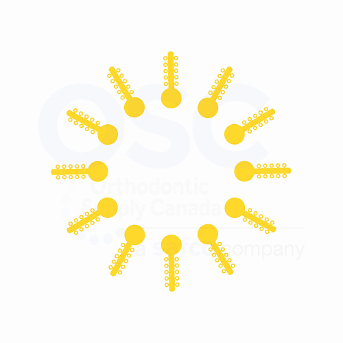 Yellow Ten Ties - OSC