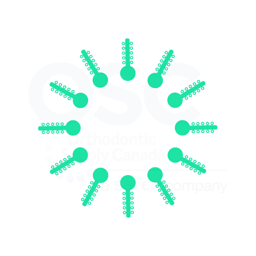  Turquoise Ten Ties - OSC