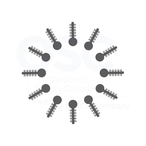 Silver Ten Ties - OSC