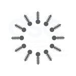Silver Ten Ties