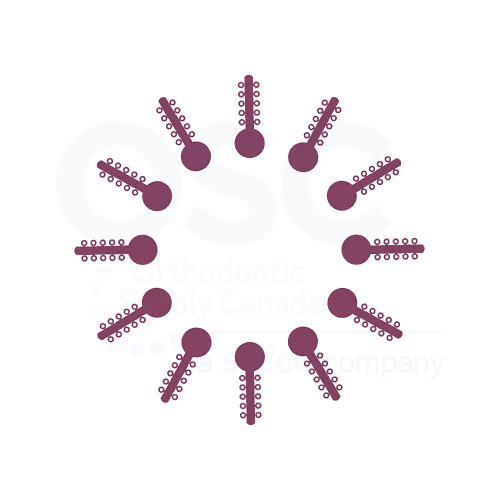 Magenta Ten Ties - OSC