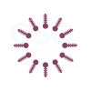 Magenta Ten Ties - OSC