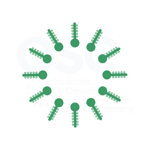 Kelly Green Ten Ties - OSC