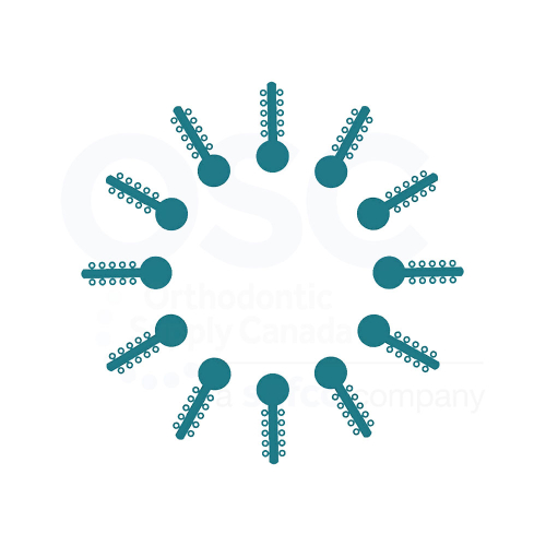 Teal Ten Ties - OSC
