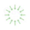 Glow In The Dark Ten Ties - OSC