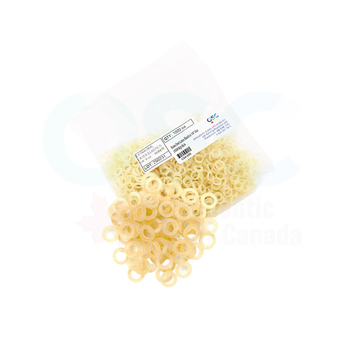 Extra Oral Latex Elastics 1/4" 8 ounce (1000/Bag) - BULK - OSC