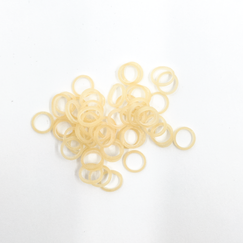  Extra Oral Non-Latex Elastics 3/8" 8 ounce (1000/Bag) - BULK