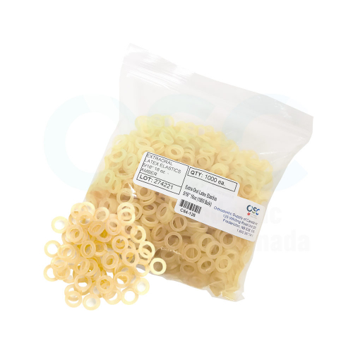 Extra Oral Latex Elastics 5/16" 16 ounce (1000/ag) - BULK - OSC