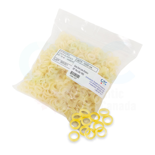 Extra Oral Latex Elastics 3/8" 16 ounce (1000/Bag) - BULK - OSC