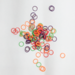 1/8 Heavy Rainbow Latex Elastics (6.5 oz) (50/PK)