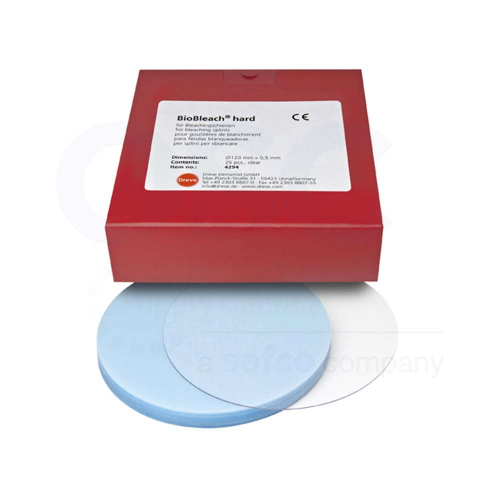 BioBleach Hard 120mm Round x .5mm 25 Sheets/Box - OSC