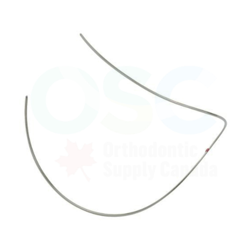 .018 Upper Titanol Superelastic Straight Arch Form (10/Pack) - OSC