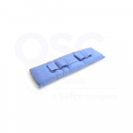 Cervical Neck Pads w/Two Placement Loops DENIM BLUE 5/PK