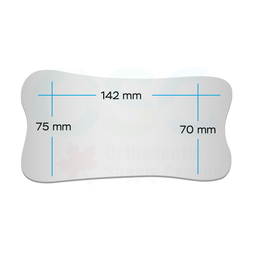 Flat SS Intra-Oral Photography Mirror Occlusal Adult L - OSC