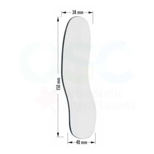 Glass Intra-Oral Photography Mirror Lingual Medium - OSC