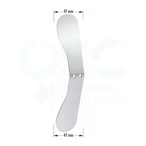 #2 Angled SS Intra-Oral Photo Mirror Lingual Upper/Lower - OSC