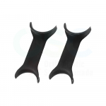 Double Ended SS Cheek Retractor/Titanium Coated (BLK)(2/PK)