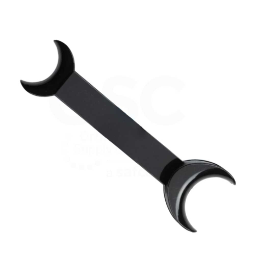 Double Ended Cheek Retractor/Titanium Coated/Black (2/PK) - OSC