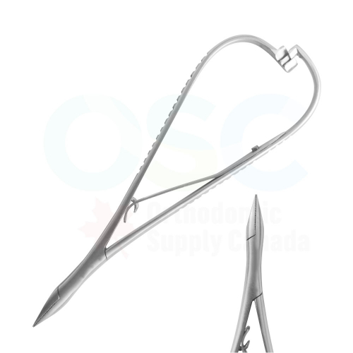 Mathieu Ligating Plier (Non-Inserted, Flat Tips) - OSC
