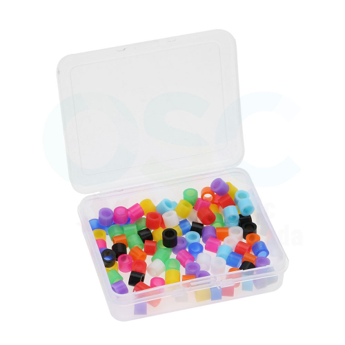 Color Code Rings Red (100 Rings/Box) - OSC
