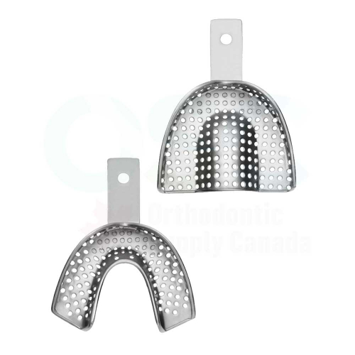 SS Perforated XXS Impression Tray Lower - OSC