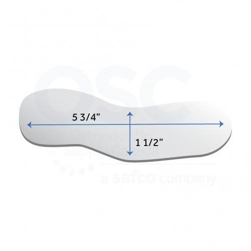 Intraoral Chromium Coated Photo Mirror Buccal Adult - OSC