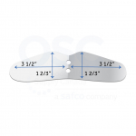 #3 Photographic Buccal Lateral Mirror