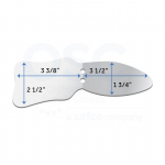 #6 Photographic Occlusal/Buccal Child Mirror