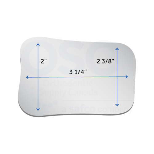 Intraoral Chromium Coated Photo Mirror Occlusal Child - OSC