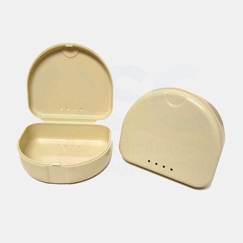 Beige Slim Line Retainer Case (12/Pack) - OSC