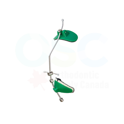 Protraction Face Mask GREEN (mask, pads, key)(1 each) - OSC