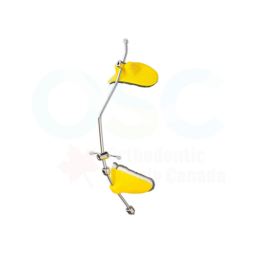 Protraction Face Mask YELLOW (mask, pads, key)(1 each) - OSC