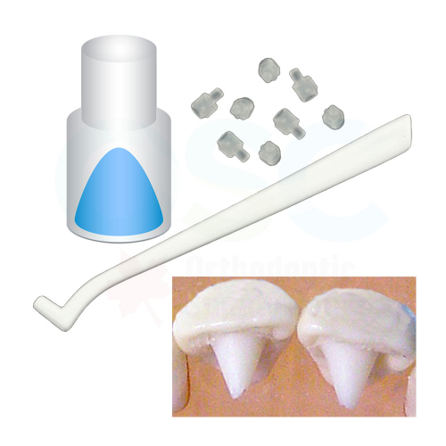Ortho Arch Mini Mold Habit Control Spike Bonder (10 Tips/1 Handle) - OSC
