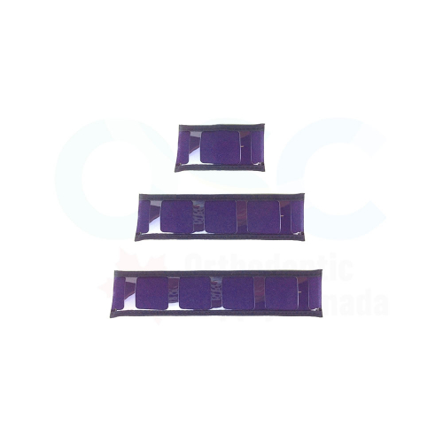  8S 7" Navy Pad (10/Pack) - OSC