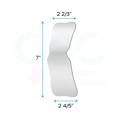 SS Double Sided Wide Adult/Child Occlusal Mirror (#4) - OSC