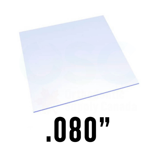 Essix Dual Laminate .080 5" Square (12 Sheets/Box) - Orthodontic Supply of Canada Inc.