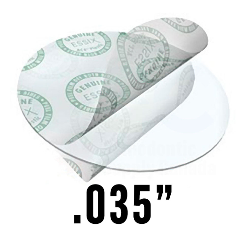 Essix ACE .035 125mm Round (100 Sheets/Box) - Orthodontic Supply of Canada Inc.