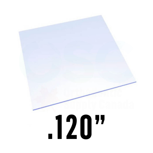 Essix Niteguard Laminate 3mm Clear (12 Sheets/Box) - Orthodontic Supply of Canada Inc.