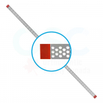Visionflex IPR Strips Wide Fine (10/Pack) Red