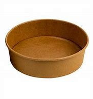 44oz Kraft Shallow Paper Salad Bowl(Fit PEK-C26FLID) 300/cs
