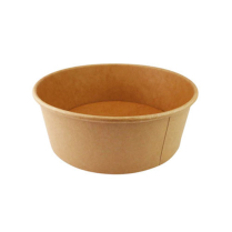 1300ml (44oz) Kraft Shallow Salad Bowl (fit C26FLID) 300/cs