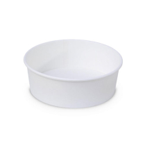 44oz White Shallow Paper Salad Bowl(Fit PEK-C26FLID) 300/cs