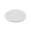 9" White PP Ripple Plate 500/cs