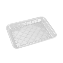 12D PET Clear Meat Tray (8PCLEAR/699629) 300/cs